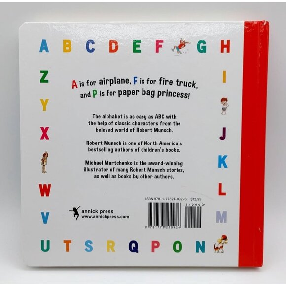 Classic Munsch ABC Large Board Book - Picture 3 of 3